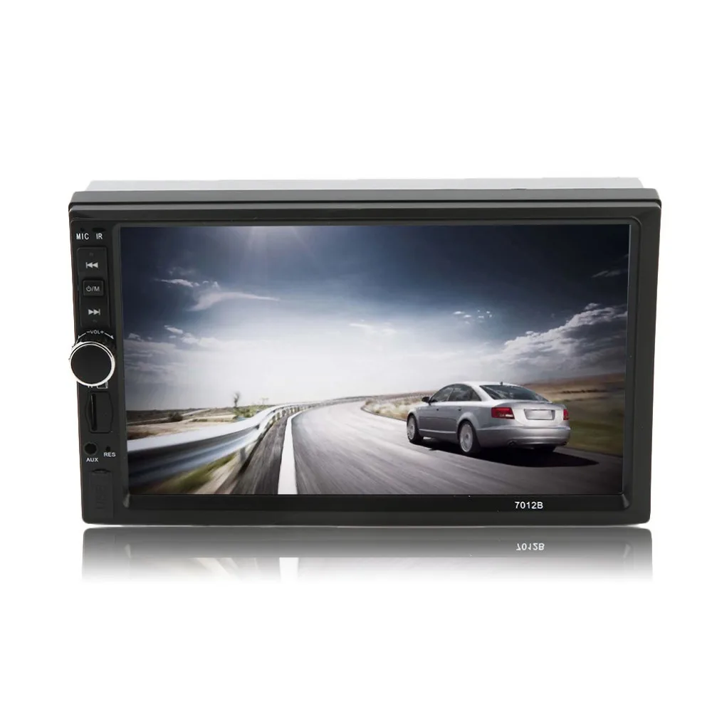 

Newest 7 Inch Car Vehicle FM/MP5 Radio Player Large HD Touch Screen Bluetooth Auto Rear View Camera Input Hot Drop Shipping