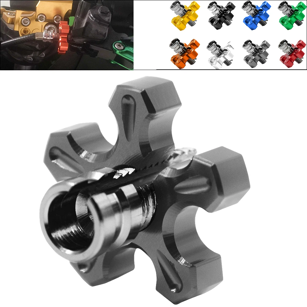 

M10*1.5 Motorcycle CNC Aluminum Clutch Cable Wire Adjuster Screw for YAMAHA FZ6 FZ6N FZ6S 2004 2005 2006 2007 2008 2009