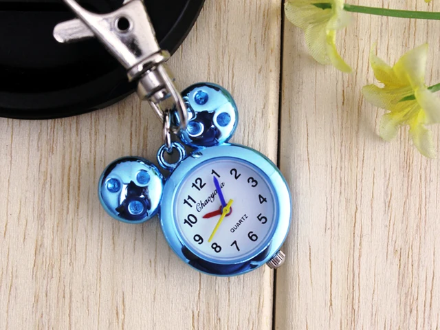New Fashion Simple Casual Jewelry Stainless Steel Quartz mickey minnie Pocket Wa New Fashion Simple Casual Jewelry Stainless Steel Quartz mickey minnie Pocket Wa