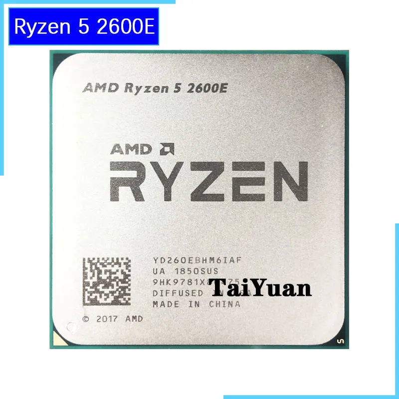 

AMD Ryzen 5 2600E R5 2600E 3.1 GHz Six-Core Twelve-Core 45W CPU Processor YD260EBHM6IAF Socket AM4