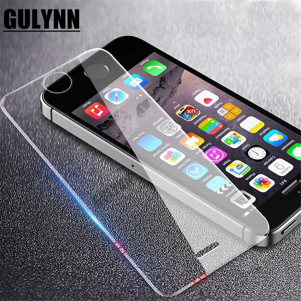 Tempered Glass On The For Apple iPhone 5S 5 SE Screen Protector 9H 2.5D