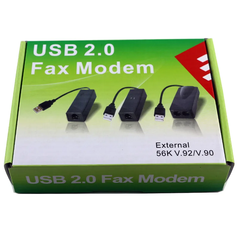 USB 2.0 Fax Modem 56K External  (7)