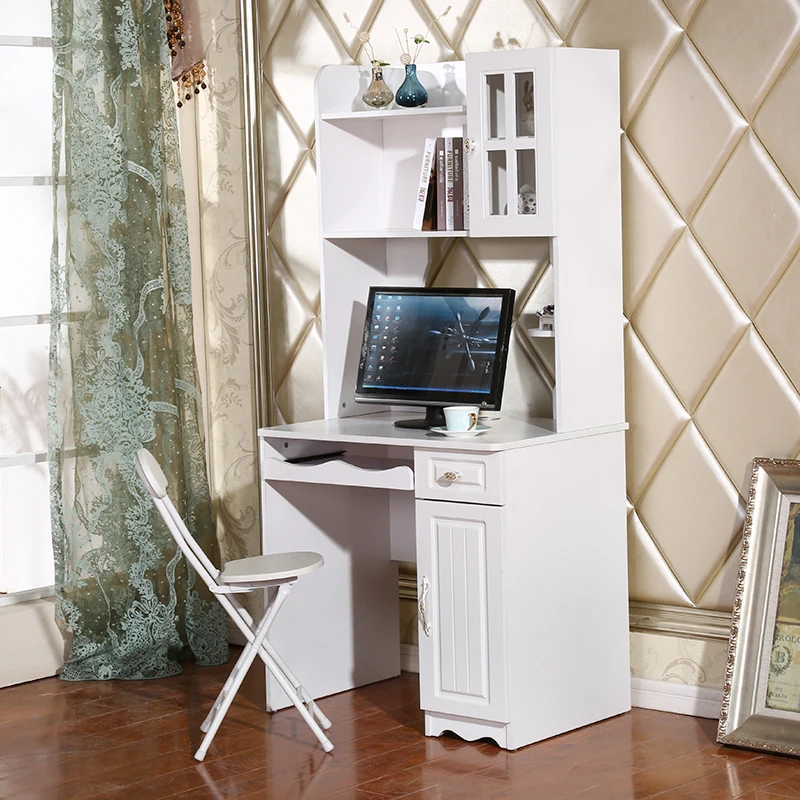 Home Desktop Computer Desk Desk With Bookshelf Continental Cheap
