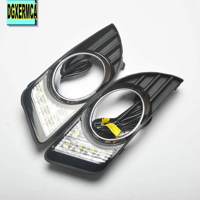 

1 Set Car LED DRL For Buick Excelle 2008-2012 Daytime Running Lights Daylight Fog Lamp Cover