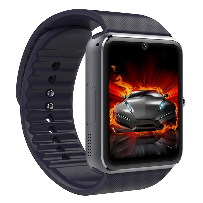 GT08 font b Smart b font font b Watch b font Sync Notifier Support Sim Card