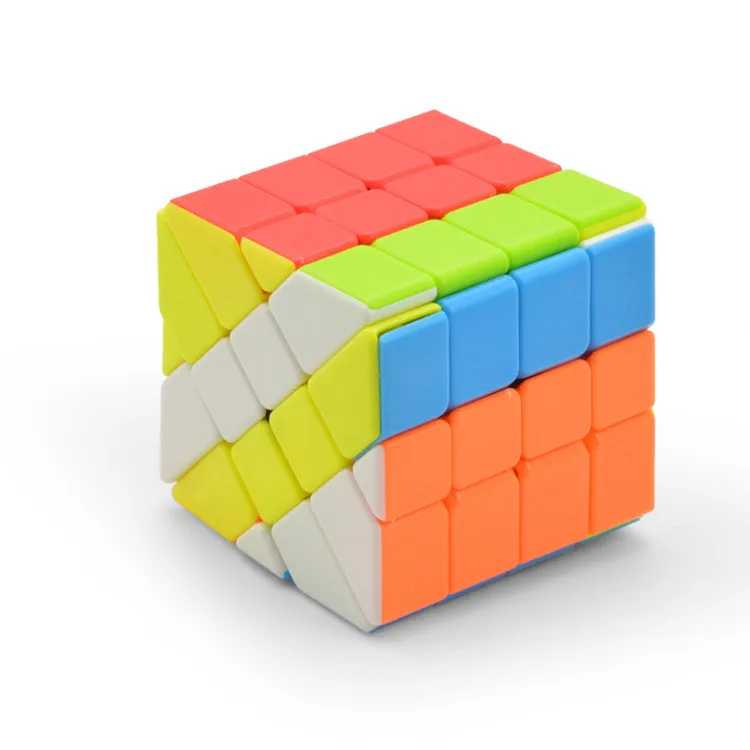 Lefun Cube sans colle Fisher Cube magique sans colle 4x4 Cube magique Cubo Magico apprentissage jouets éducatifs pour les enfants