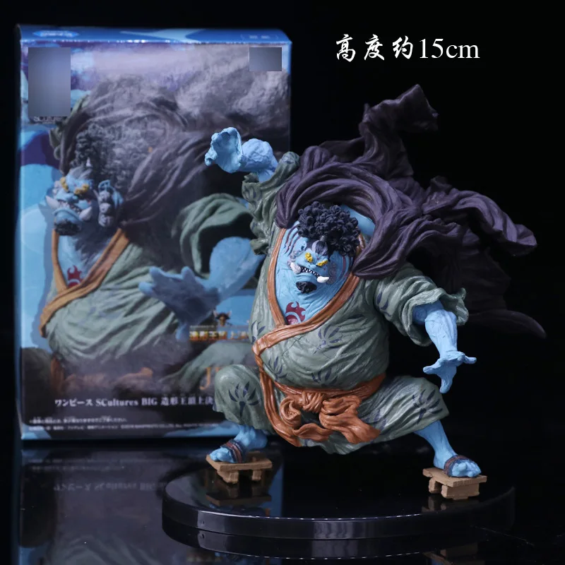

15cm Anime One Piece Top War Sea Knight Jimbei PVC Action Figure The Straw Hat Pirates Jimbei Figurine Model Toys