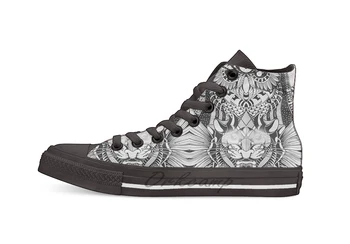 

Good Night My Guardian Design breathable Casual High Top lace-up Canvas shoes sneakers For Drop shipping