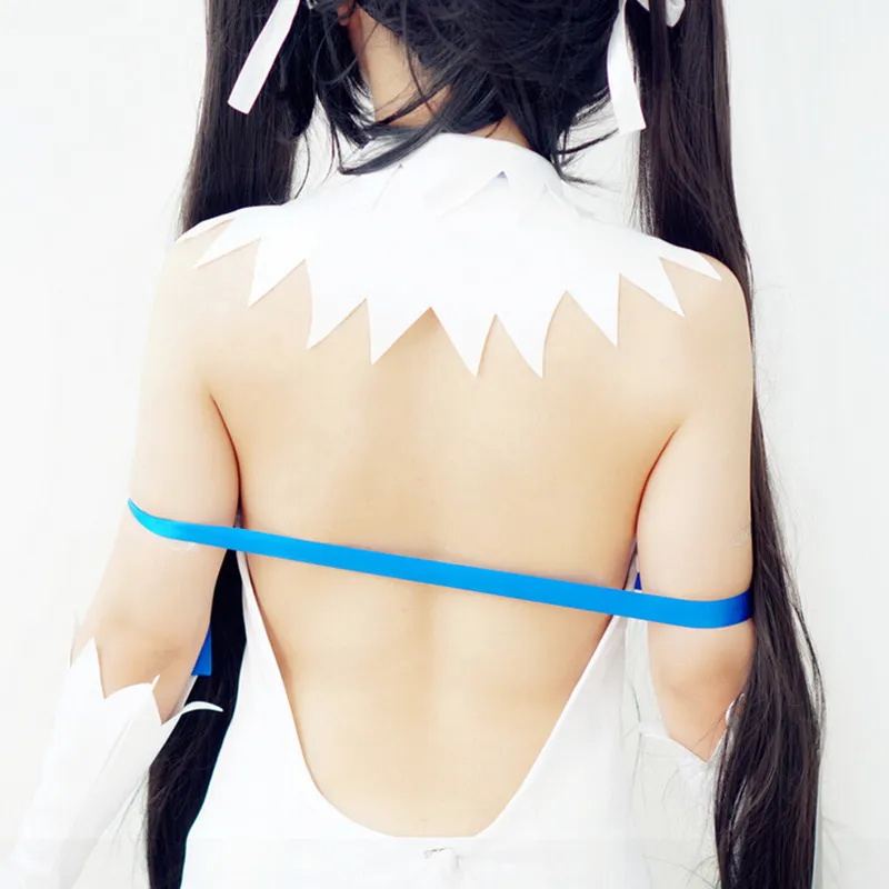 Loli Hestia сексуальный костюм для косплея семейная форма милые платья горничной мини