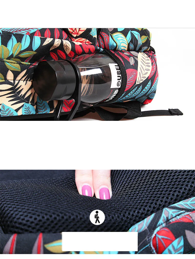 Mochila de Carregamento Mochilas para Estudantes Usb para Meninas Adolescentes Mochila Escolar Feminina Impressão Universitários 14 Mochila de carregamento usb para meninas adolescentes