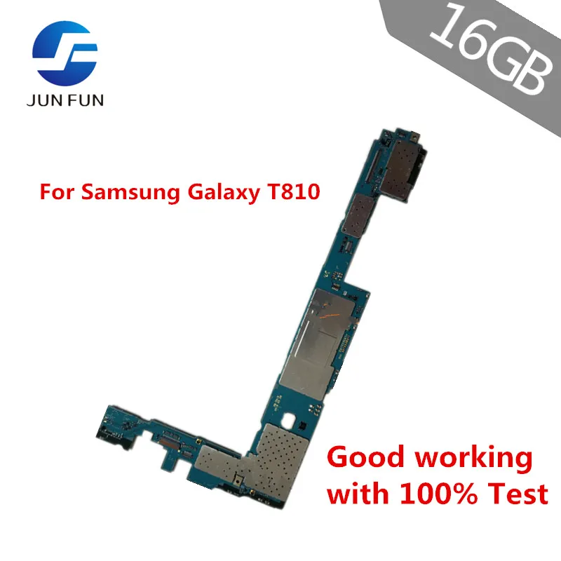 Бренд Jun Fun 16 GB Полный рабочий Оригинальный разблокированный для Samsung Galaxy Tab S 9 7 T810