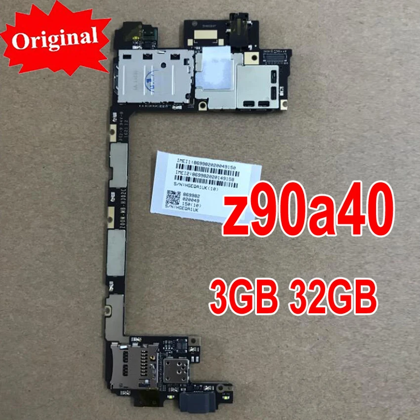  Original New Multi-Language Main Board For Lenovo Vibe shot Z90 Z90A40 3GB 32GB motherboard mainboa