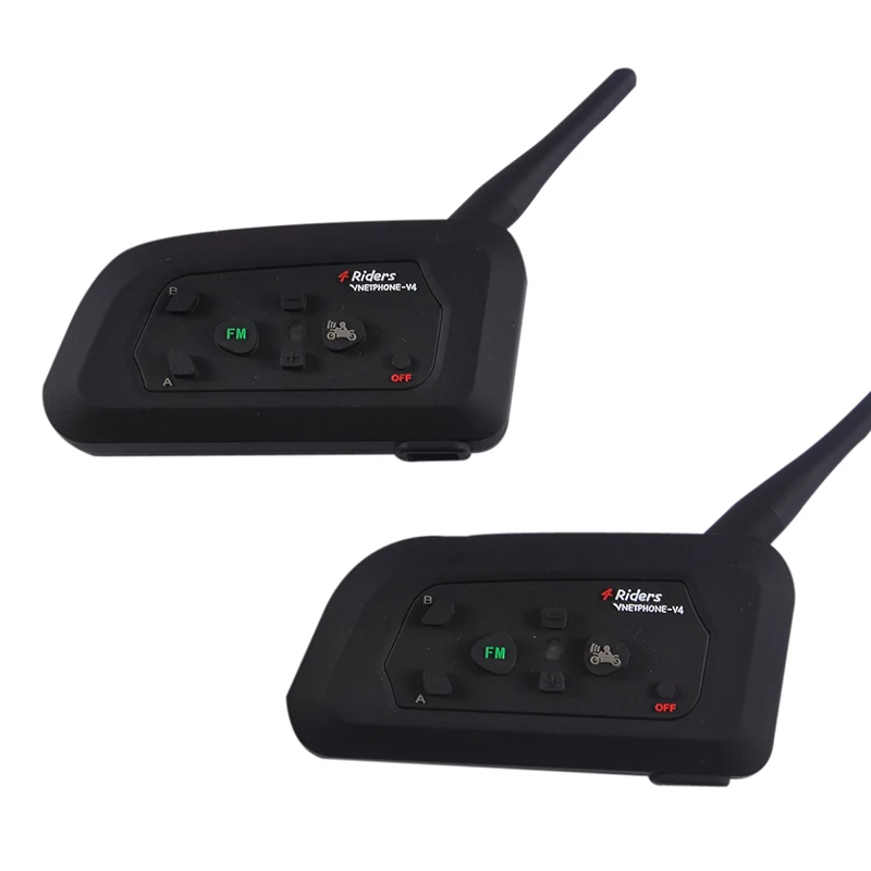 -2-pcs-lot-V4-Motorcycle-Helmet-Bluetooth-Intercom-Headset-with-FM-for-4-Riders-1200m