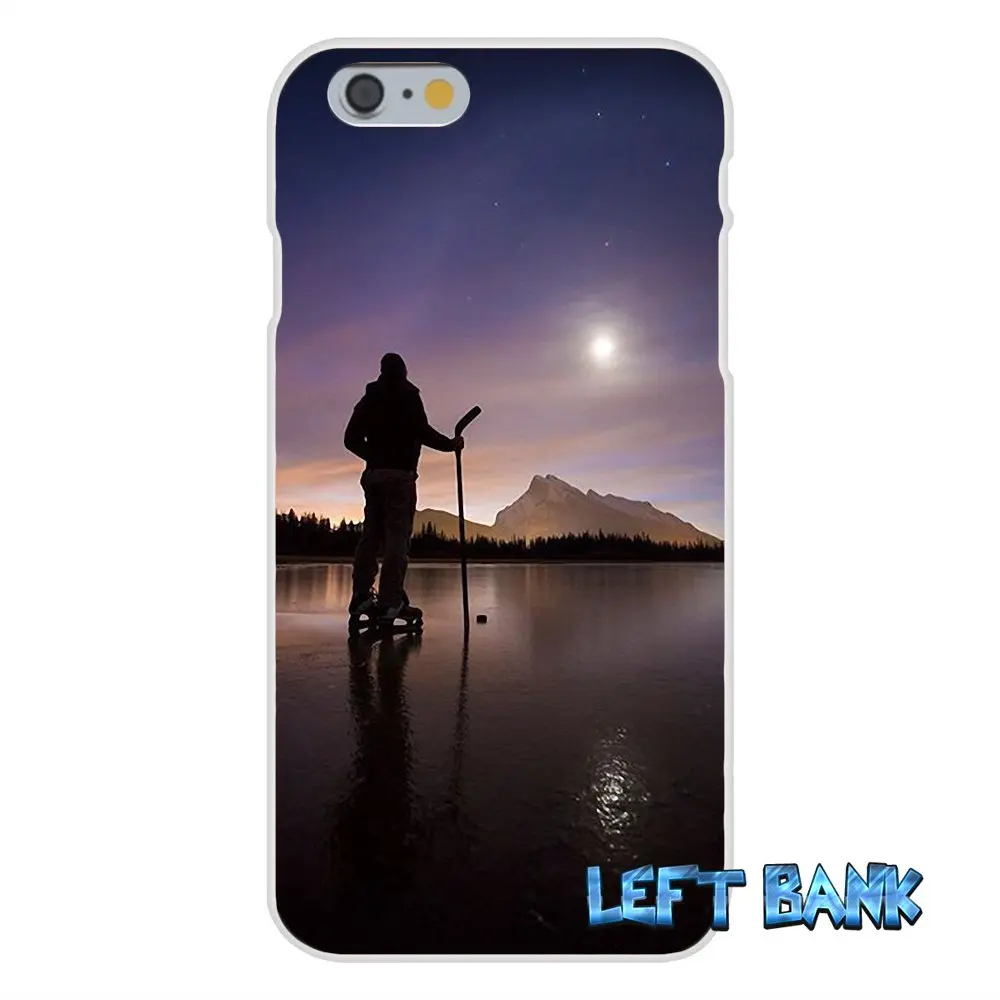 Тонкий силиконовый чехол I Love ice hockey для IPhone X XR XS MAX 4 4s 5 5S 5C SE 6 S 7 8 Plus|Чехлы-накладки|