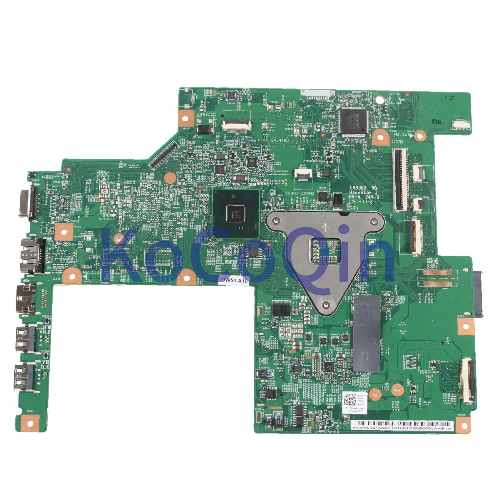 Kocoqin-placa-mãe para Laptop Dell Cn0pn6m9 3500 V3500 0pn6m9 092891 Hm57 Placa-mãe para notebook - Imagem 3