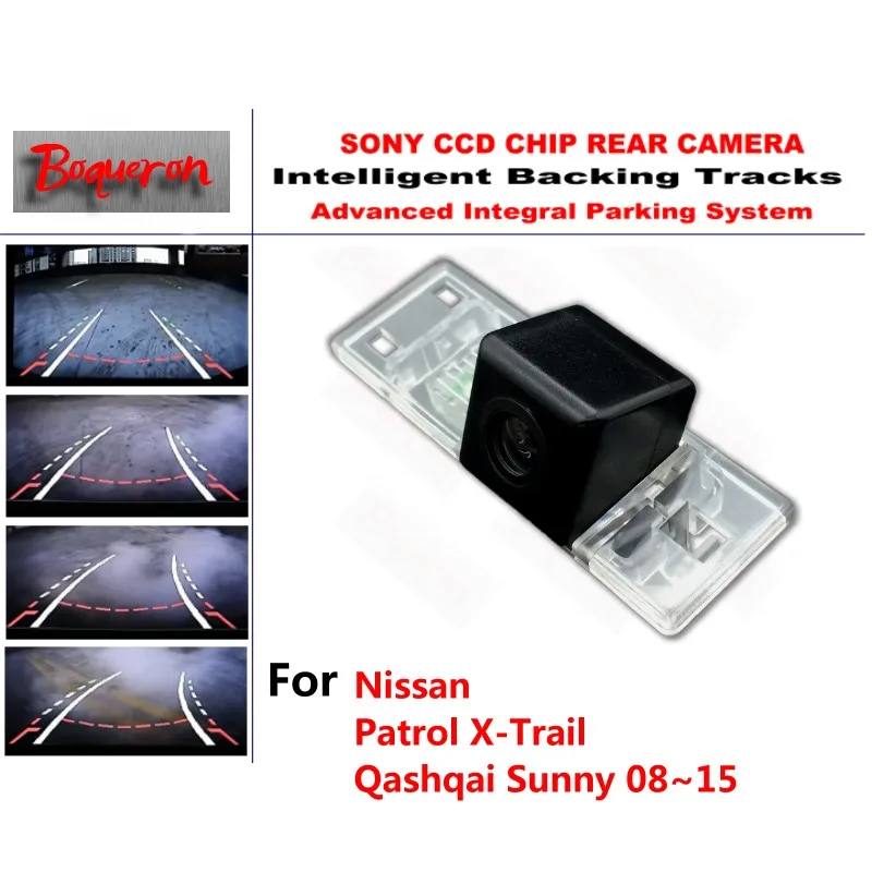 Камера заднего вида для Nissan патруль X Trail Qashqai Sunny 08 ~ 15 CCD|view camera|parking camerarear view camera |