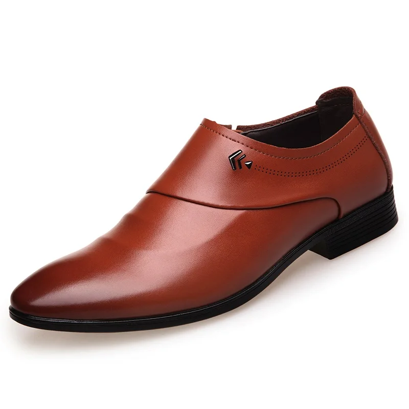 Мужские модельные туфли с острым носком и деловая обувь 99779
