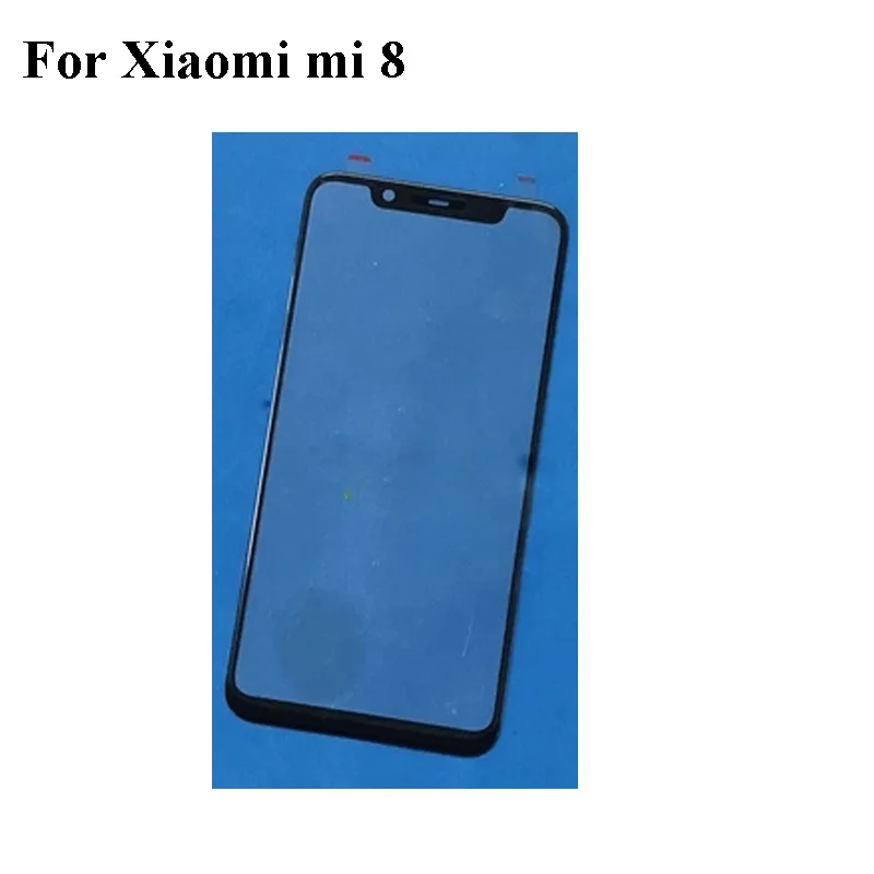 2PCS For Xiaomi mi 8 mi8 Front Outer Glass Lens Repair Touch Screen without Flex cable Replacement Parts Xiaomi8 | Мобильные