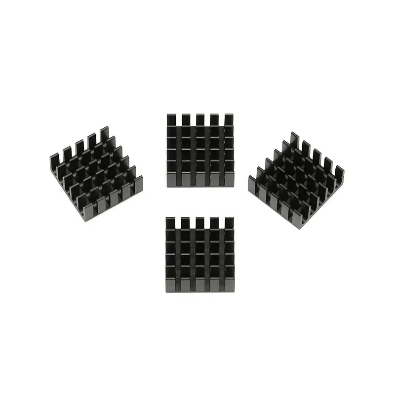 5 pcs Heatsink Cooling Fin Aluminum Radiator Cooler Heat Sink for IC Chip LED Silver 222210mm 22X22X10mm (1)