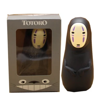 

No Face Man Miyazaki Hayao Spirited Away Cartoon Sugar Gum PVC Action Figure Collectible Model Toy 12cm KT3727