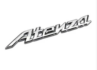 3D ABS Axela& Atenza значок наклейки на кузов эмблема автомобиля-Стайлинг - Название цвета: Atenza