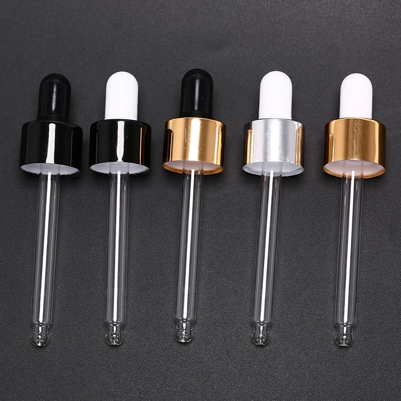 

30ml Amber Glass Dropper Bottle Refillable Tea Tree Oil Essential Aromatherapy Perfume Container Liquid Pipette Bottle