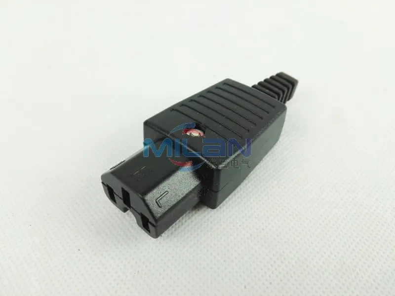 1 шт. WD-09 черный IEC320 C15 розетка адаптер питания Разъем AC 250V 10A | Обустройство дома