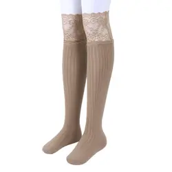 FUNIQUE 1 пара сексуальные кружевные однотонные колготки-чулки длинные носки женские гольфы высококачественные чулки женские чулки теплые