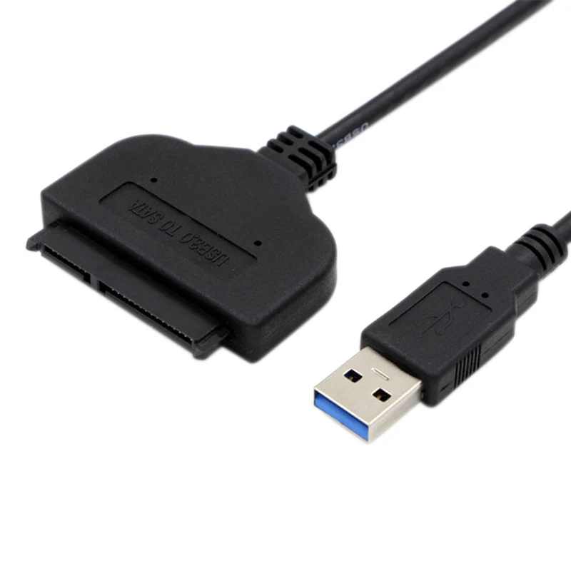 SATA к USB3.0 адаптер кабель конвертер 22 pin для 2 5 дюймов HDD SSD жесткий диск ноутбука GY88| |