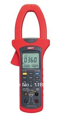 

UNI-T UT233 Digital 3 Phase True RMS Digital Power Clamp Meters w/ Positive/Reverse/Phase Deficiency Phase Sequence Test