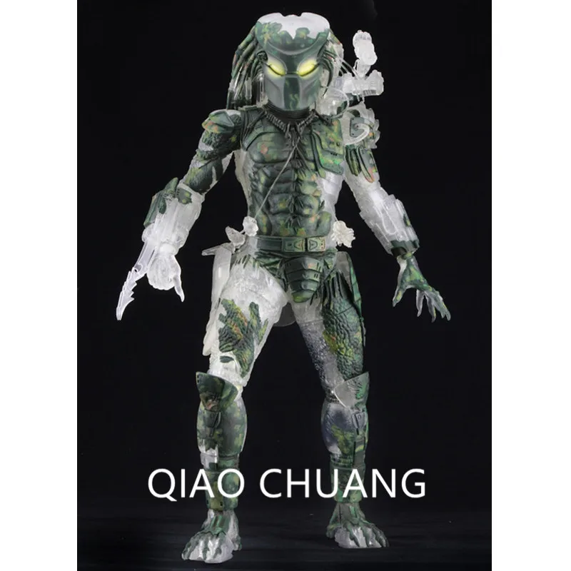 

18CM America Horror Film Alien vs. Predator 30th Anniversary Commemorate Ver Jungle Hunter PVC Action Figure Model Doll G512