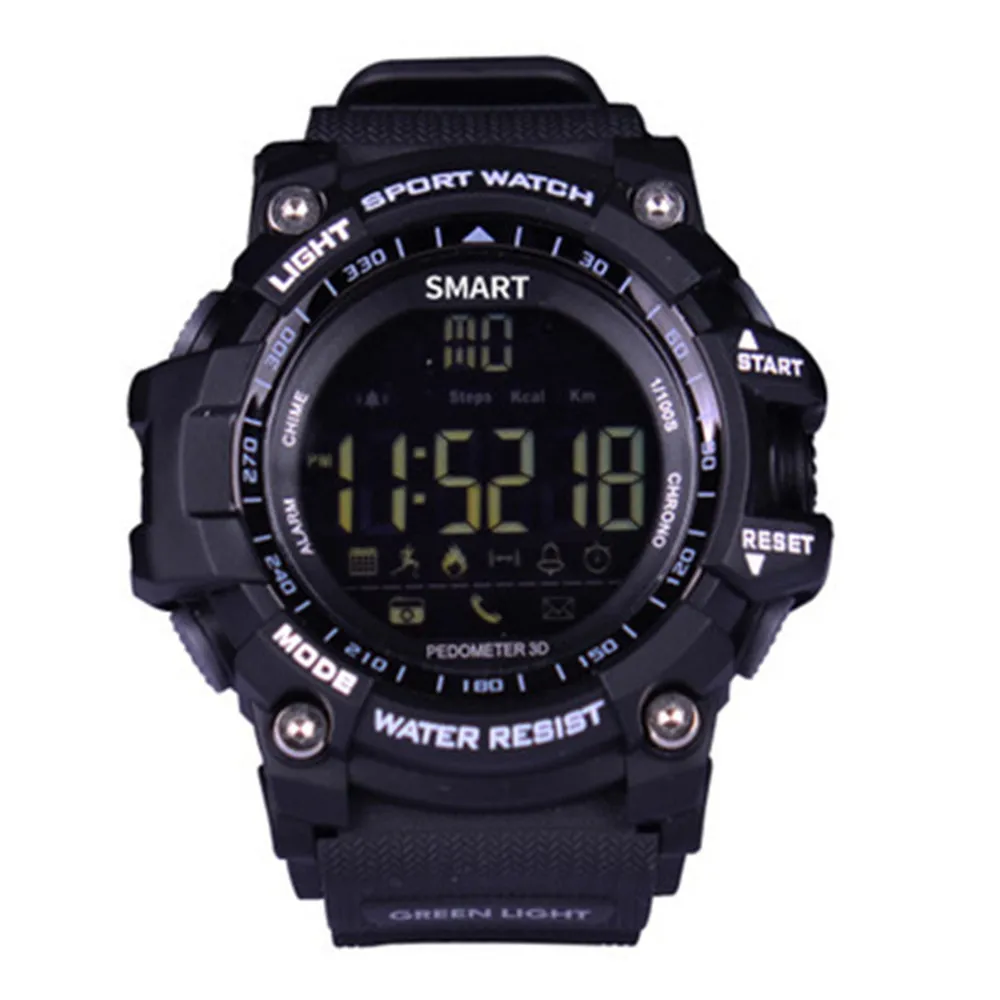 

EX16bluetooth smart watch for ios android phone sports professional waterproof Step counter WeChat Bluetooth anti-lost stopwatch