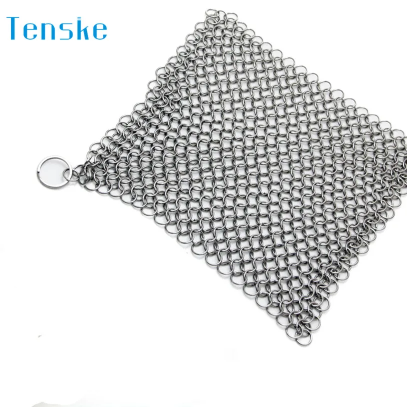 Scourer Stainless Steel 316 Cast Iron Cleaner Brush Scrubber For Cast