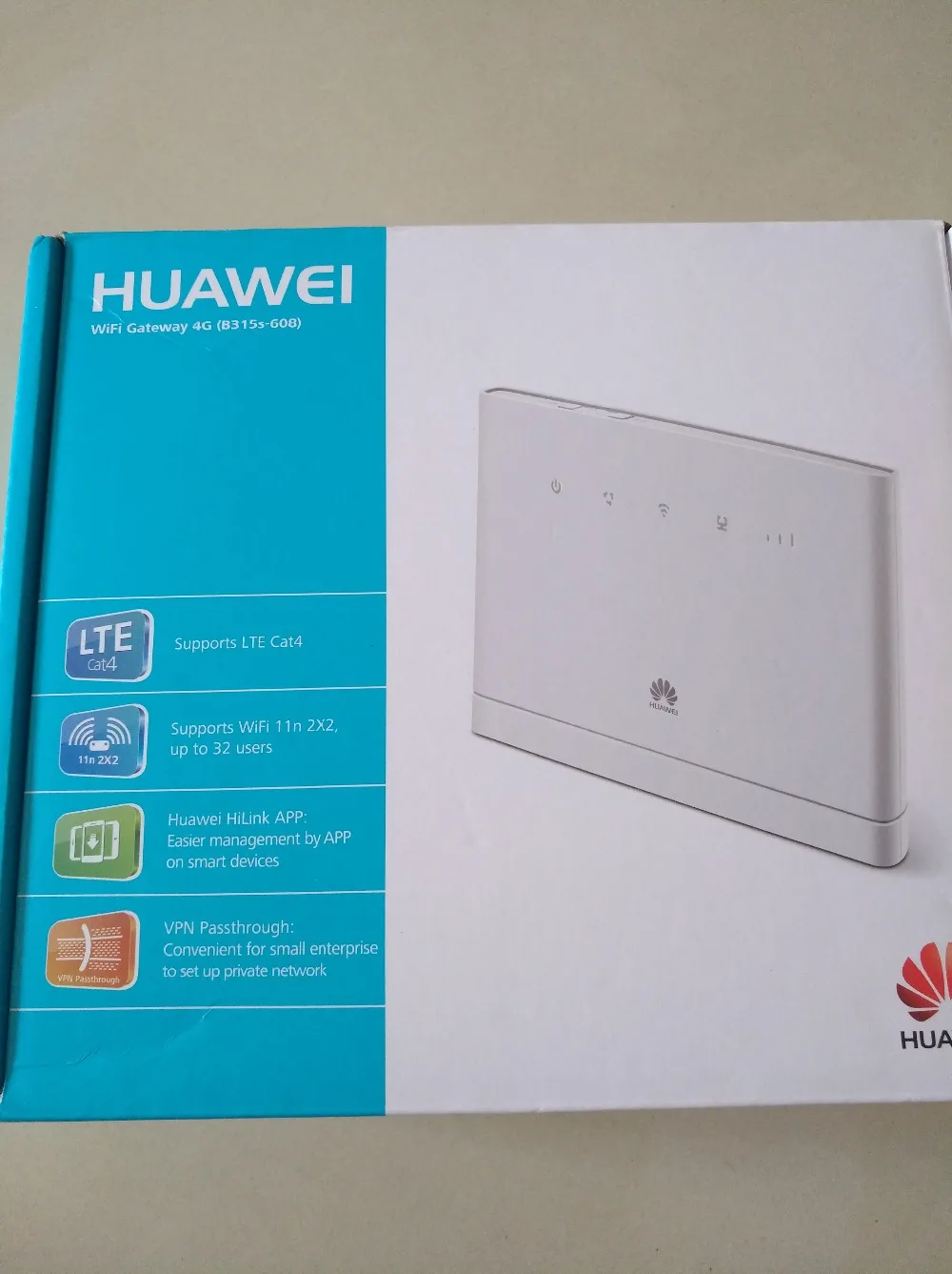 Huawei LTE B315s 608 FDD700/850/1800/2100/2600 (B1/3/5/7/28) Mhz Mobile