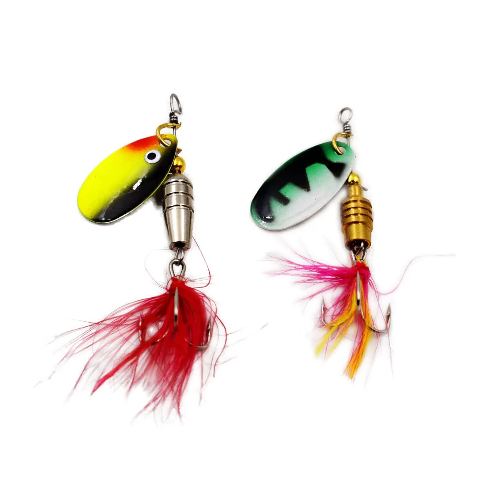 6 шт. в одной коробке набор наживки металлические приманки для форель окунь басы