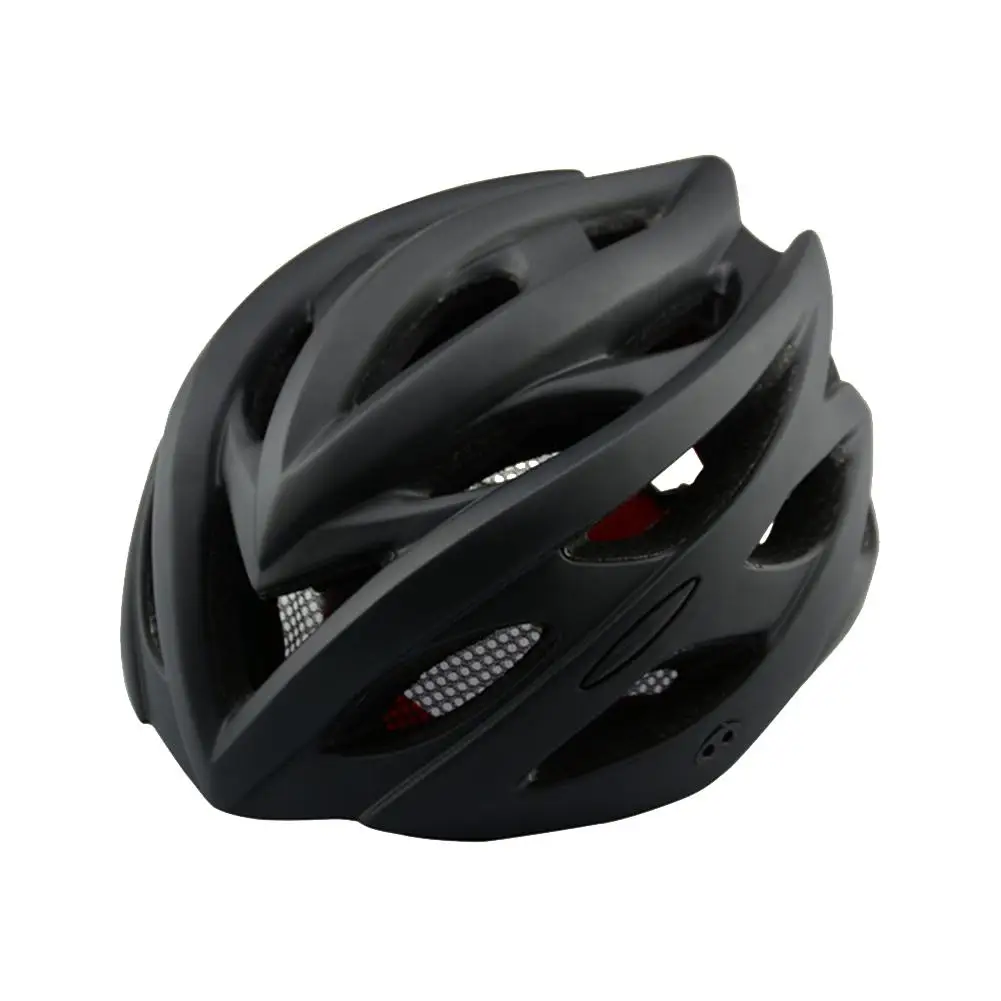 

Frosted Cycling Helmet with Light Road Bicycle Protective Hat Cap Mountain Bike MTB LED Light Helmet Cycling Accessory