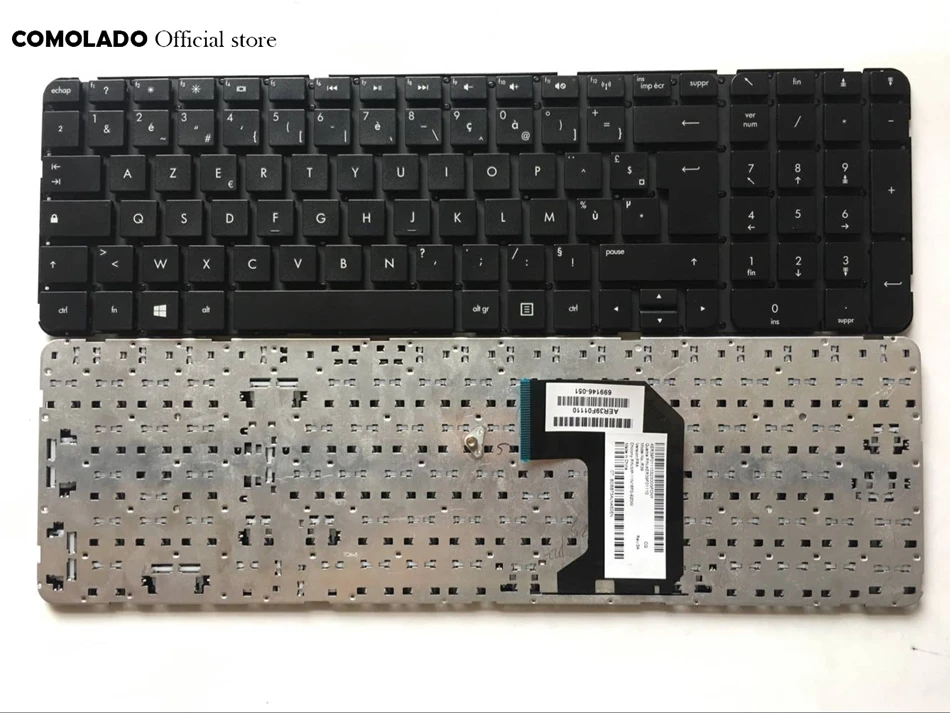 For HP Pavilion dv5-2000 dv5-2100 dv5-2200 Keyboard Spanish Teclado with frame
