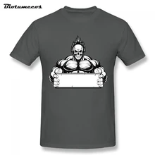 2017 Newest Men’s T-shirt Muscle Skull man Tees Youth Clothing 100% Cotton Short Sleeve Gravity Tshirt Men Tops MTY060