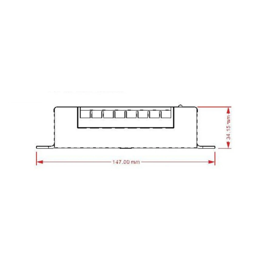 RGBW Amplifier Module LED Dimmer Controller for LED Strip Ribbon Light Lamps, DC 5V~24V, 32A