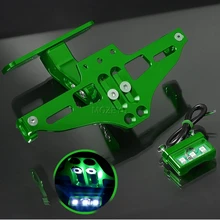 CNC алюминиевый держатель номерного знака мотоцикла задняя рама для Kawasaki W800/SE Z1000SX SX Tourer Z125 Z250