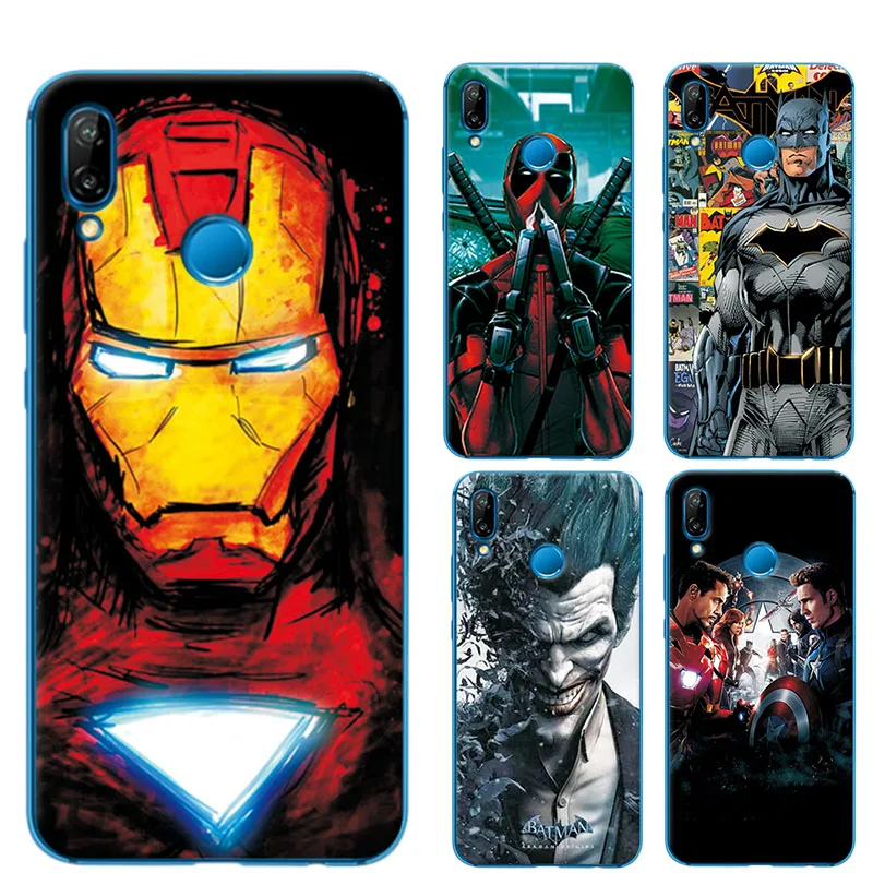 Charming Painted Case Cover For Huawei P20 Lite Marvel