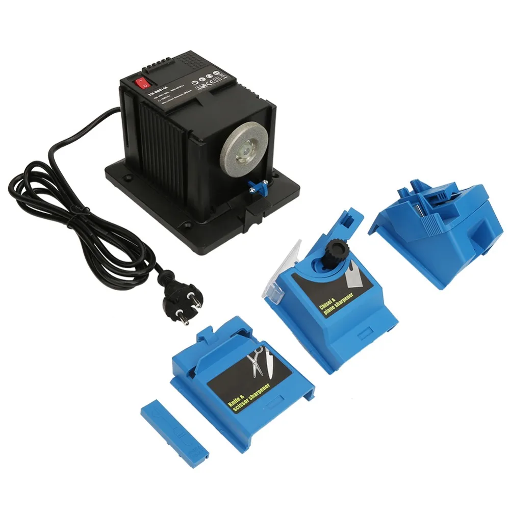 

220V 96W Multi-function Electric Knife Grinder Scissors Tool Sharpener Grinding Machine EU Plug Knife Grinding Machine