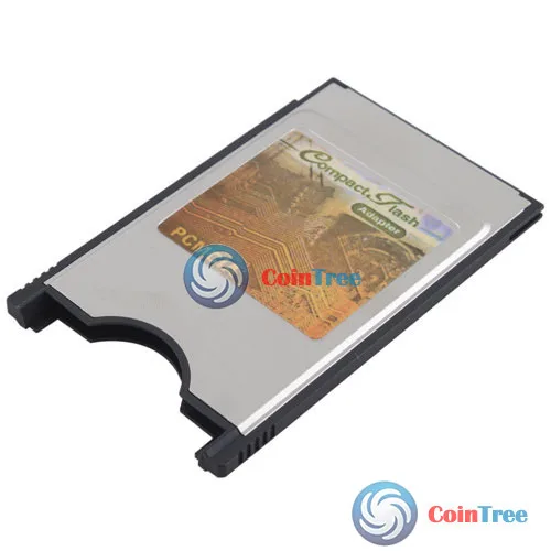 ChicGirl New PCMCIA CF Compact Flash Card Reader Adaptor for PC Laptop