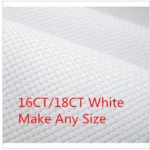 16CT или 18CT 150X100 см холст ткань канва вышивка крестиком популярная