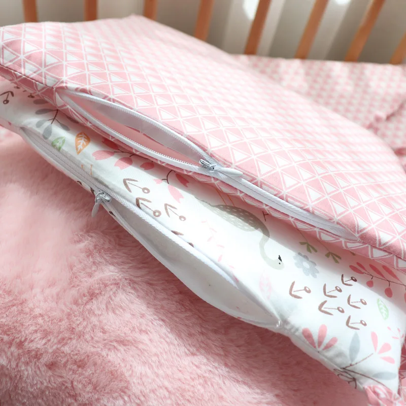 Baby Bedding Set For Newborns Soft Cotton Crib Bedding Set With - Main Image