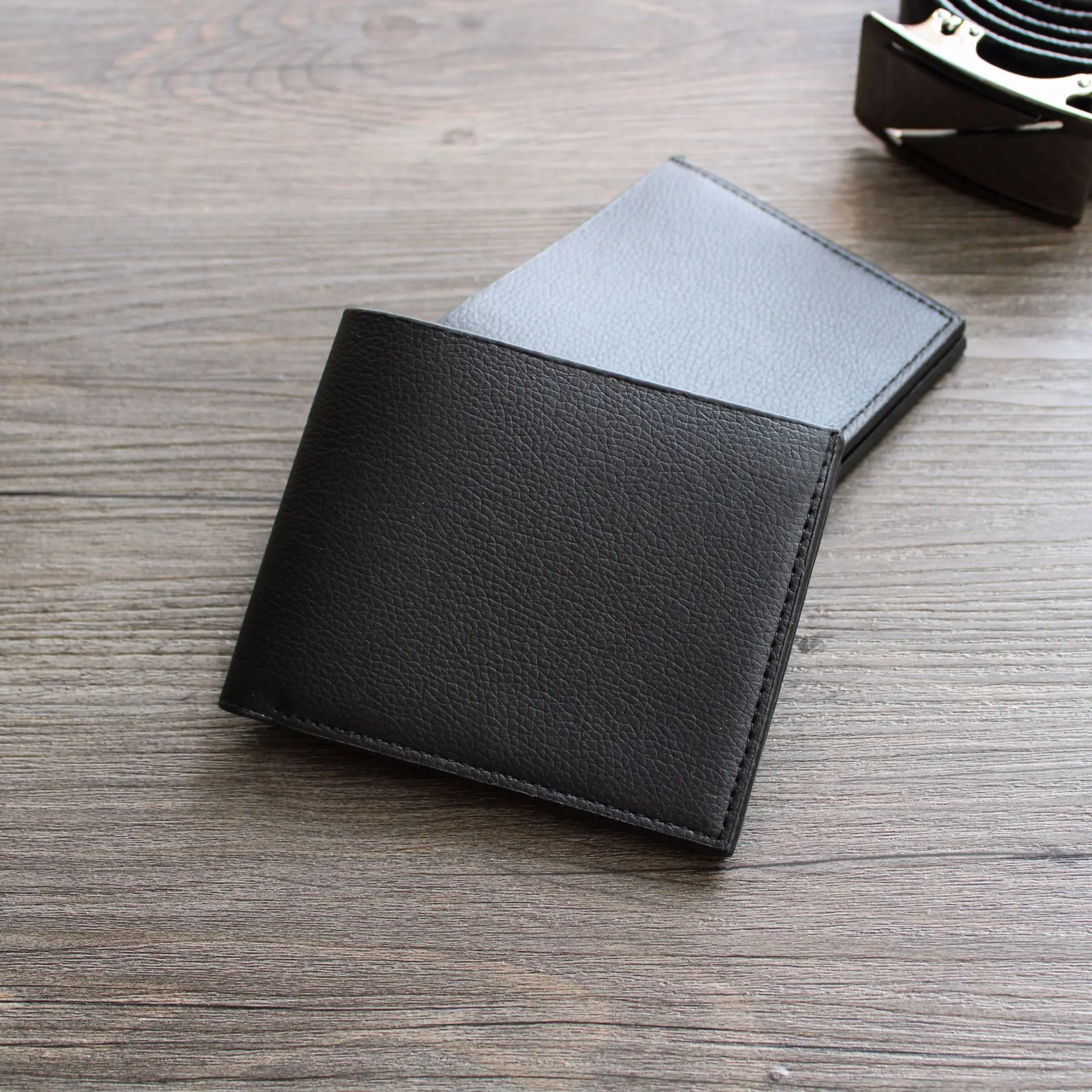 

Wallet Fashion Short Bifold Men Wallet Casual Soild Men Wallets With Coin Pocket Purses Male Wallets