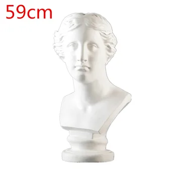 

Venus Goddess Bust Statue Aphrodite Art Sculpture Resin Craftwork Roman Mythology Home Decorations R942