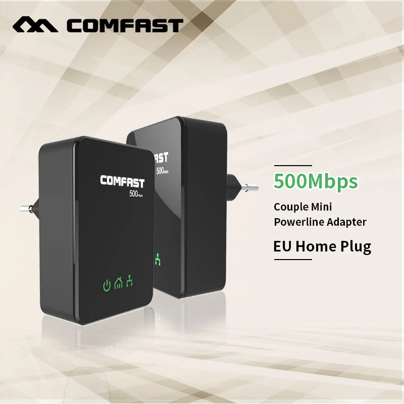 COMFAST CF WP500M Power line ethernet adapter extender 500Mbps 2 4GHz Mini plc home plug network