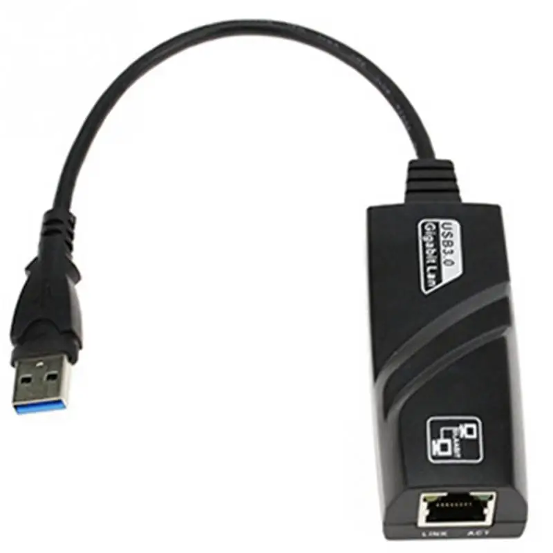 Mini-USB 3,0 gigabit ethernet адаптер USB к RJ45 Lan сетевой карты для Windows 10 8 7 XP Mac операционная система, ноутбук компьютер