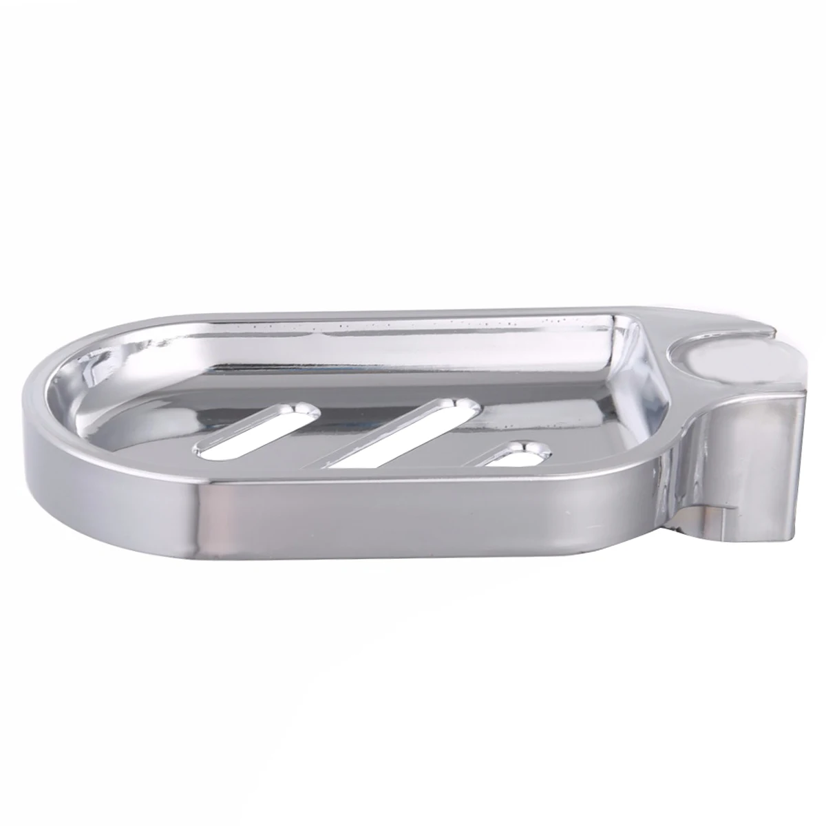 Mayitr Soap Dish Stand Adjustable Shower Rail Slide Soap Plates Bathroom Storage Rack Holder Bathroom Hardware Accessory